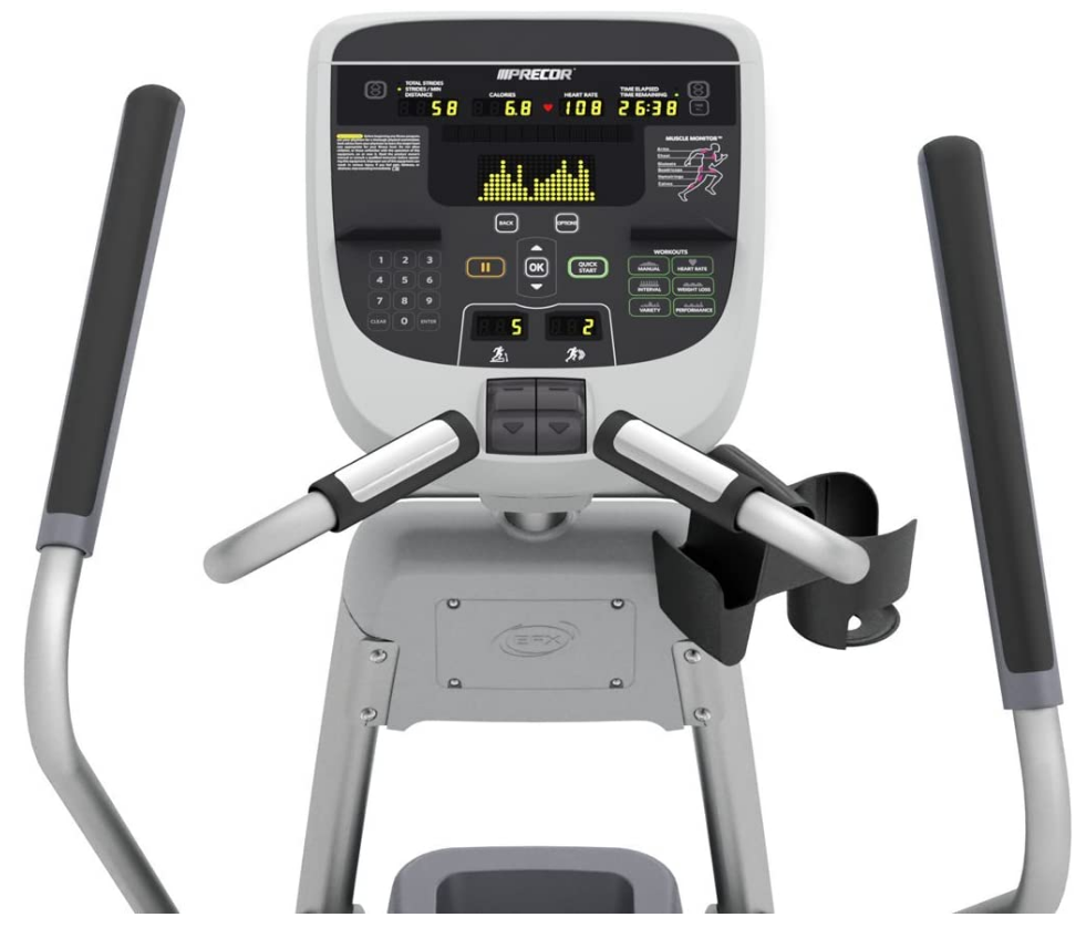 Precor efx 835 discount elliptical fitness crosstrainer