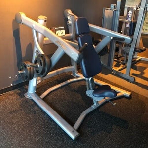 Life Fitness Signature Series Plate-Loaded Iso-Lateral Shoulder Press